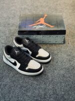 Jordan-1 Low Black Ash (Oem) - Image 4