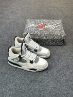 Jordan-4 Military Black (1:1) - Image 6