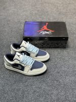 Jordan-1 Dior Blue (Oem) - Image 5